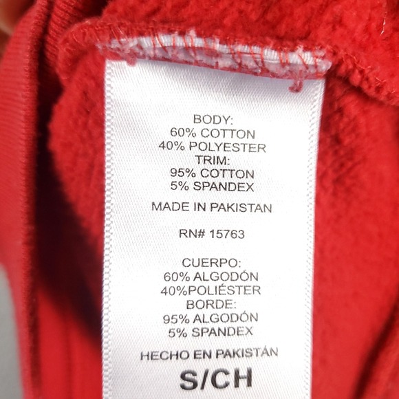 Champion Red Casual Pullover Sweater Hoodie Sweatshirt Adult Size Small - Picture 11 of 12
